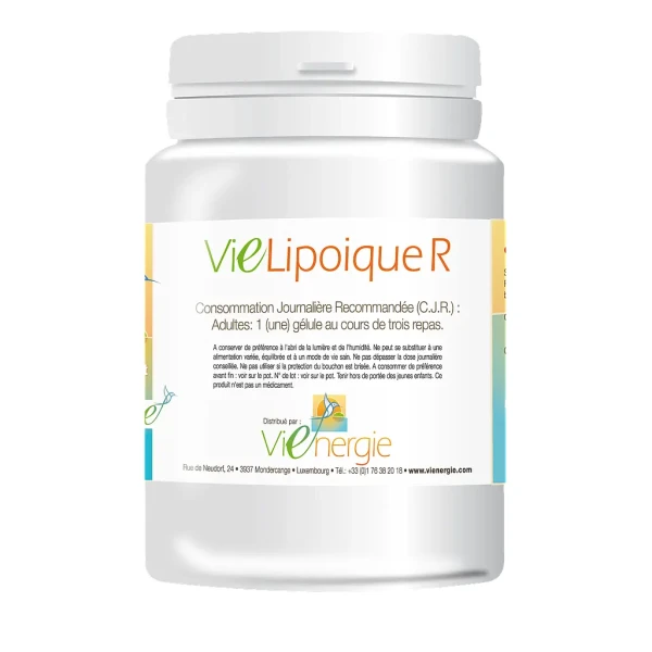 Acide R-lipoïque 200 mg – 90 gélules